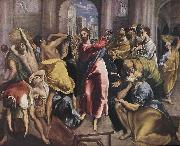 El Greco Christ Driving the Money Changers from the Temple china oil painting artist
